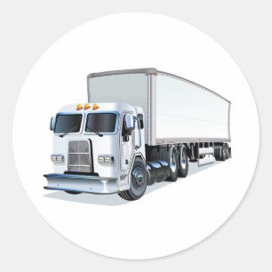 Cartoon Ronde Sticker