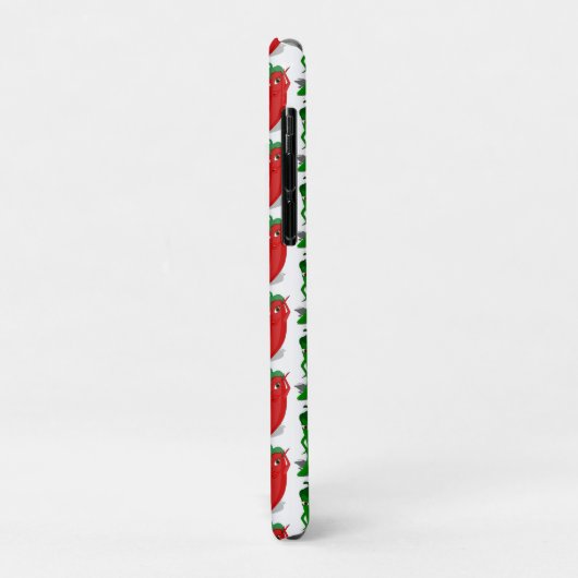 Cartoon rood en groen epper divas Case-Mate iPhone case (Achterkant/links)