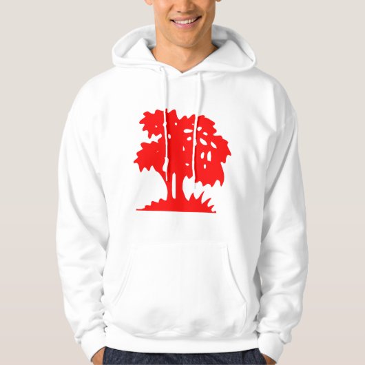 Cartoon - Rood Hoodie (Voorkant)