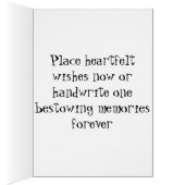 Cartoon rose pâle Cartoon Carte de voeux Coeur (Intérieur (Droit))