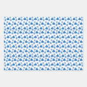 Cartoon Sail Boat Pattern Inpakpapier Vel (Voorkant)