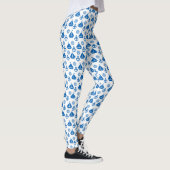 Cartoon Sail Boat Pattern Leggings (Rechts)