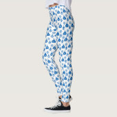 Cartoon Sail Boat Pattern Leggings (Links)