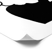 Cartoon Santa Poster (Hoek)