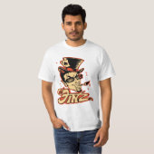 Cartoon schilder t-shirt (Voorkant volledig)