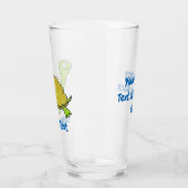 Cartoon Schildpad Glas (Links)
