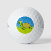 Cartoon Schildpad Golfballen (Voorkant)