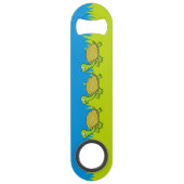 Cartoon Schildpad Speed Flessenopener (Voorkant)
