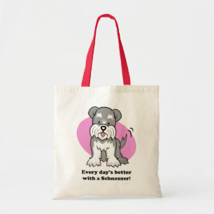 Cartoon Schnauzer Bag Tote Bag