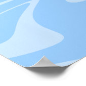 Cartoon Shark. Poster (Hoek)