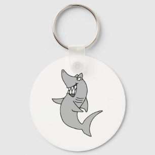 Cartoon Shark Sleutelhanger