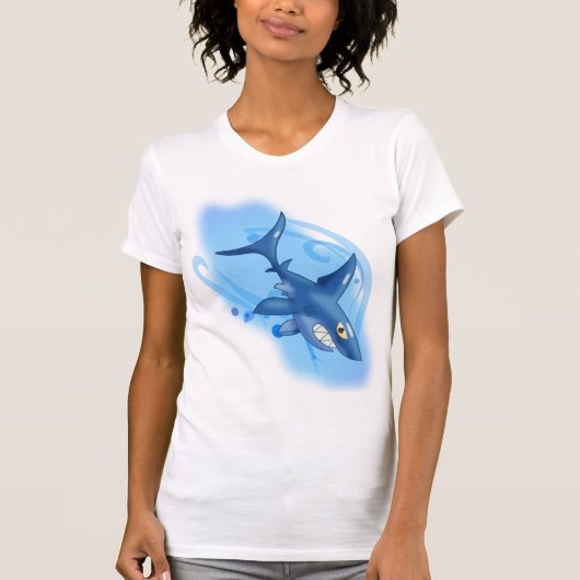 Cartoon Shark T-shirt (Voorkant)