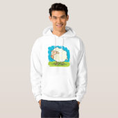 Cartoon Sheep Hoodie (Voorkant volledig)