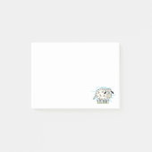 Cartoon Sheep Post-it® Notes (Voorkant)