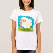 Cartoon Sheep T-shirt (Voorkant)