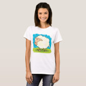 Cartoon Sheep T-shirt (Voorkant volledig)