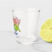 Cartoon Shot Glas (Rechts)