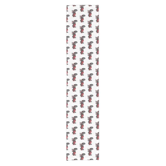 Cartoon Sidecar Korte Tafelloper (Voorkant)