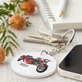 Cartoon Sidecar Sleutelhanger (Voorkant Rechts)