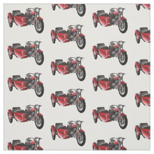 Cartoon Sidecar Stof