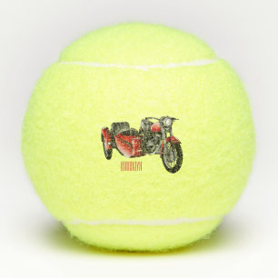Cartoon Sidecar Tennisballen