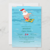 Cartoon Sinterklaas, waterzuivering Kaart (Voorkant)