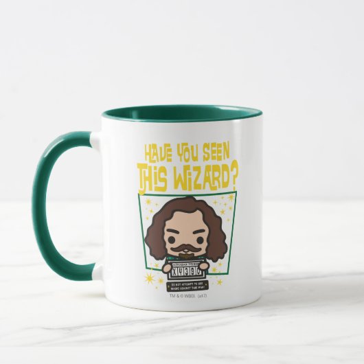 Cartoon Sirius Black Gezocht Poster Grafisch Mok (Links)