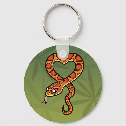 Cartoon Slang Sleutelhanger (Voorkant)