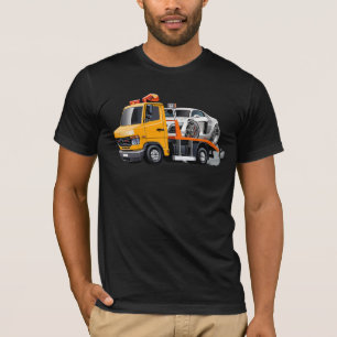 Cartoon sleepvrachtwagen t-shirt