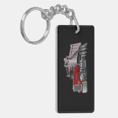 Cartoon Sleutelhanger (Voorkant Links)