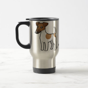 Cartoon Smooth Fox Terrier Reisbeker