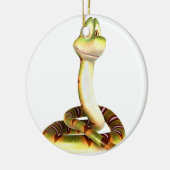 Cartoon Snake Keramisch Ornament (Links)