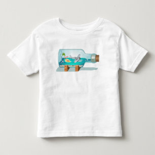 Cartoon Souvenir fles Kinder Shirts