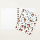 Cartoon Space Back to School Supplies Teachers (Devant avec enveloppe)