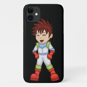 Cartoon Space Kinder/Boy iPhone 11 Hoesje