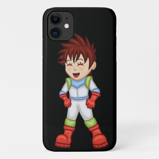 Cartoon Space Kinder/Boy Case-Mate iPhone Case (Achterkant)