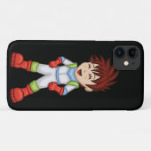 Cartoon Space Kinder/Boy Case-Mate iPhone Case (Achterkant (horizontaal))