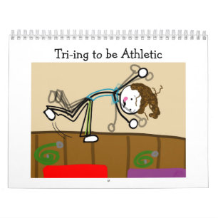 cartoon Sport Agenda 2013: Athletic Kalender
