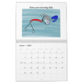 cartoon Sport Agenda 2013: Athletic Kalender (Mar 2027)