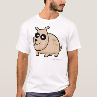 Cartoon spotty dog, Man beste vriend Tshirt