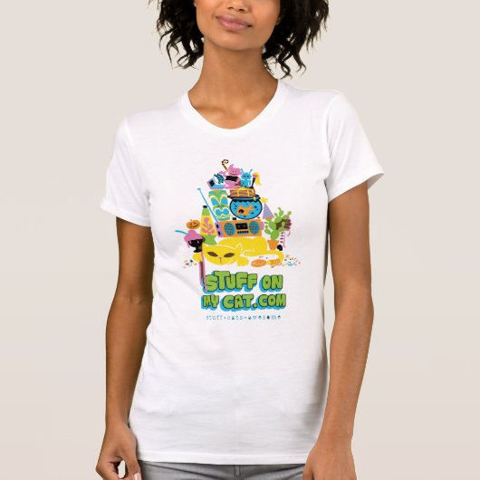 CARTOON Stack - Womens t-shirt (Voorkant)