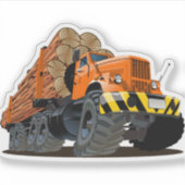 Cartoon Sticker (Voorkant)