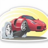 Cartoon Sticker (Voorkant)