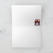 cartoon-stijl beaver-bericht kaart (Binnen)