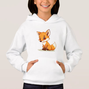 Cartoon-stijl Happy Fox T-shirt