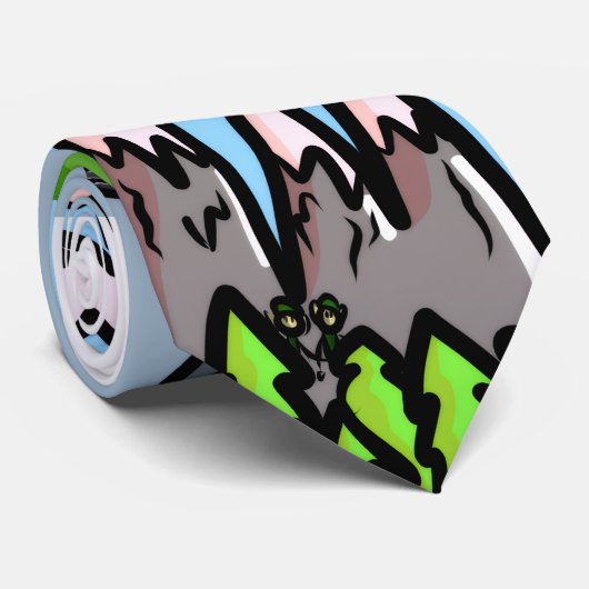 Cartoon Stropdas (Opgerold)