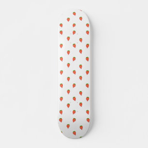 Cartoon Style Aardbery Pattern Skateboard