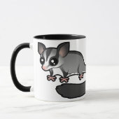 Cartoon Sugar Glider Mok (Links)