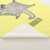 Cartoon suikerzweefvliegtuig sherpa deken (3/4)