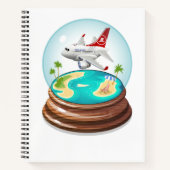 Cartoon Summer Cristal Ball Notitieboek (Voorkant)